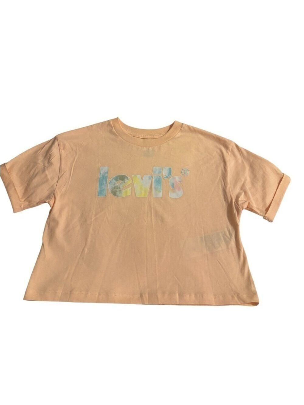 Levi's Kids Light Orange Cropped top